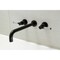 Kingston Brass KS8050DKL Wall Mount Tub Faucet, Matte Black KS8050DKL - alternate 6